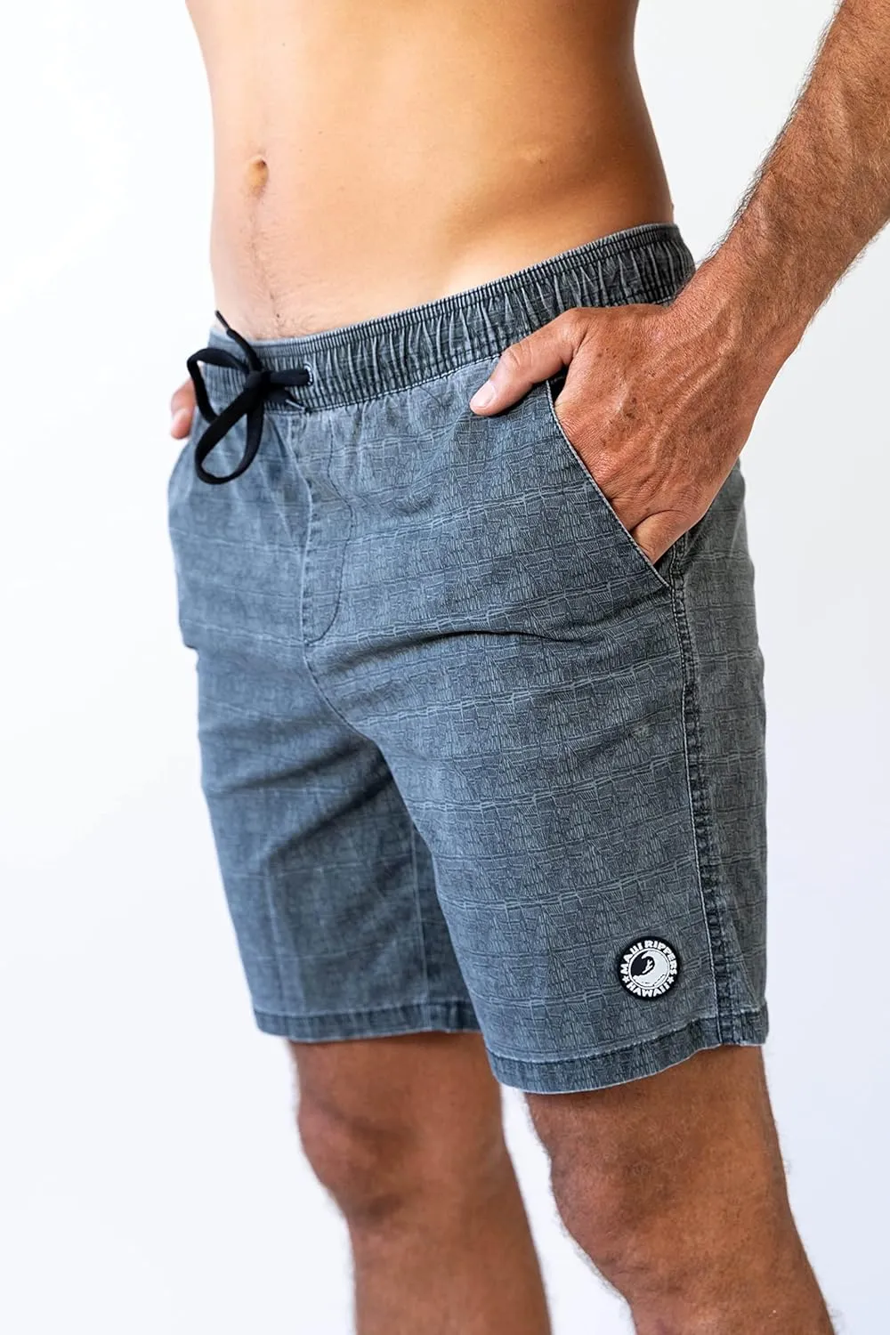 Maui Rippers Men's 18"-19" 4-Way Stretch Boardshorts Swim Trunks