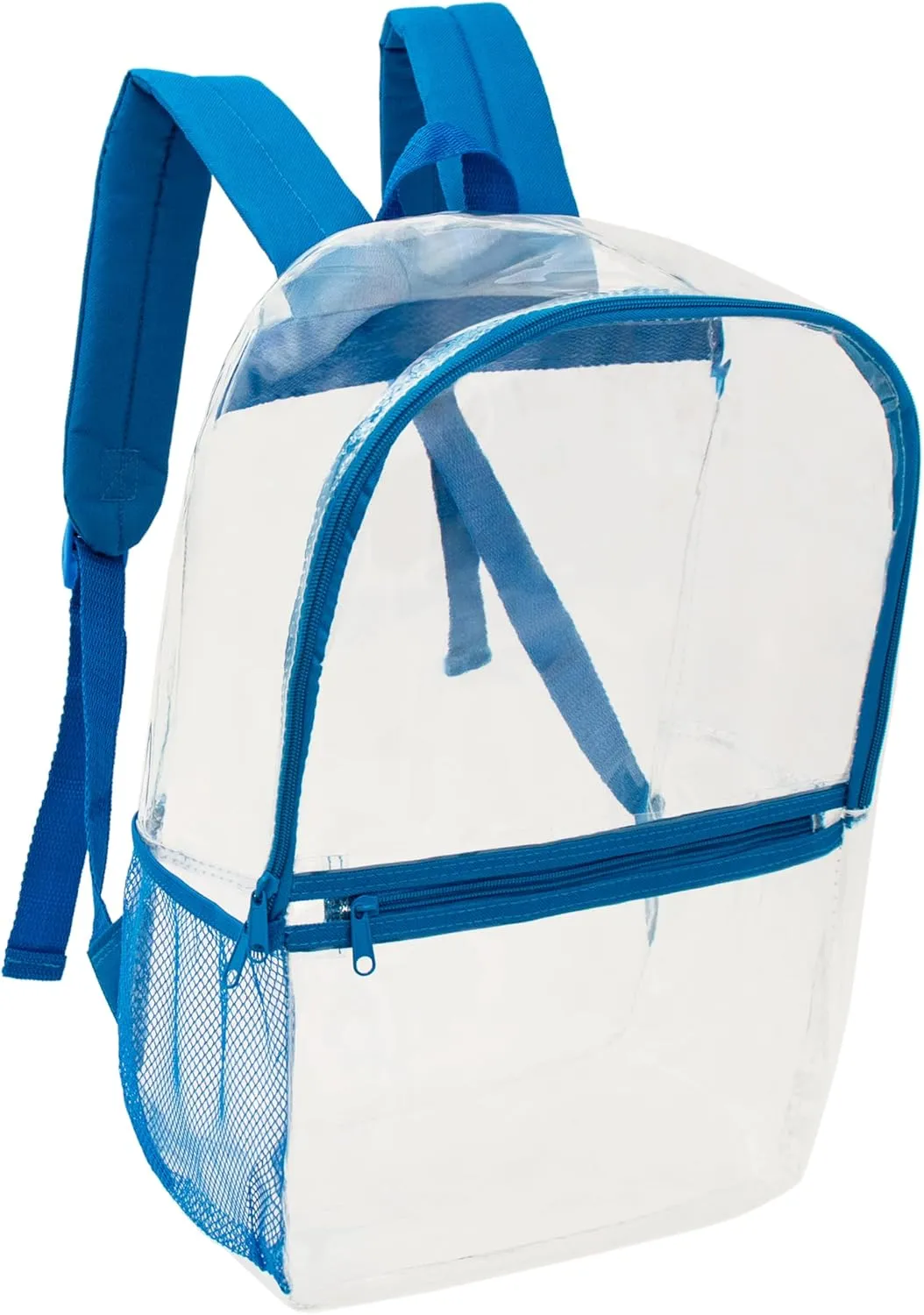 Moda West 17 Wholesale Clear PVC Backpacks in Assorted Colors 24-Pack  Bulk Case of 24