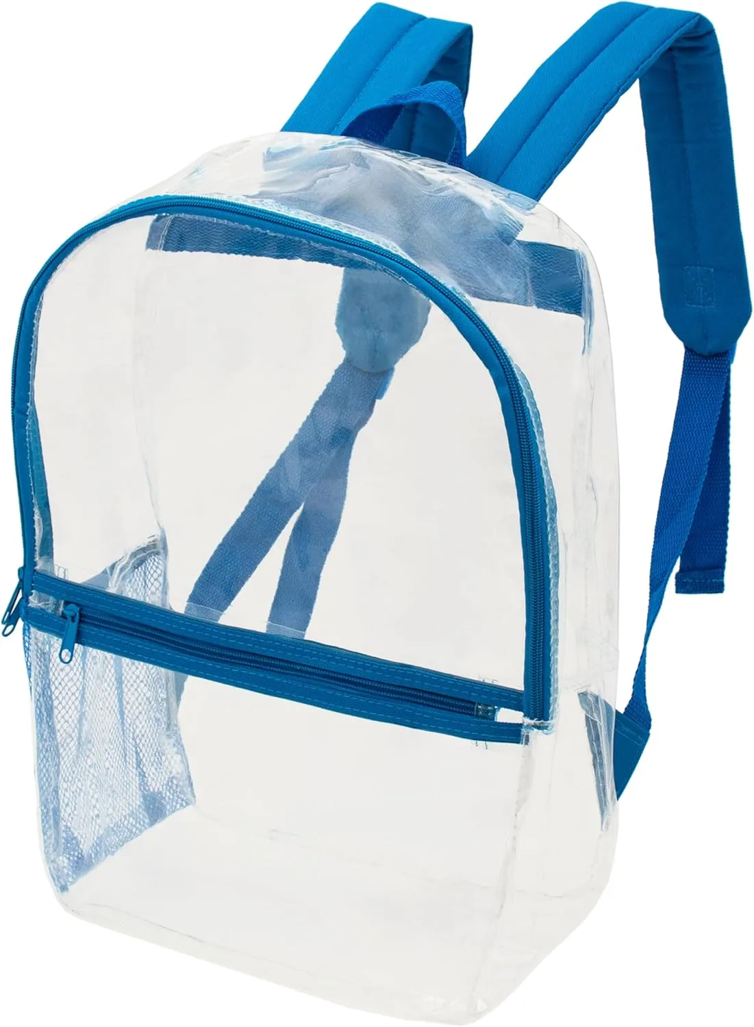 Moda West 17 Wholesale Clear PVC Backpacks in Assorted Colors 24-Pack  Bulk Case of 24