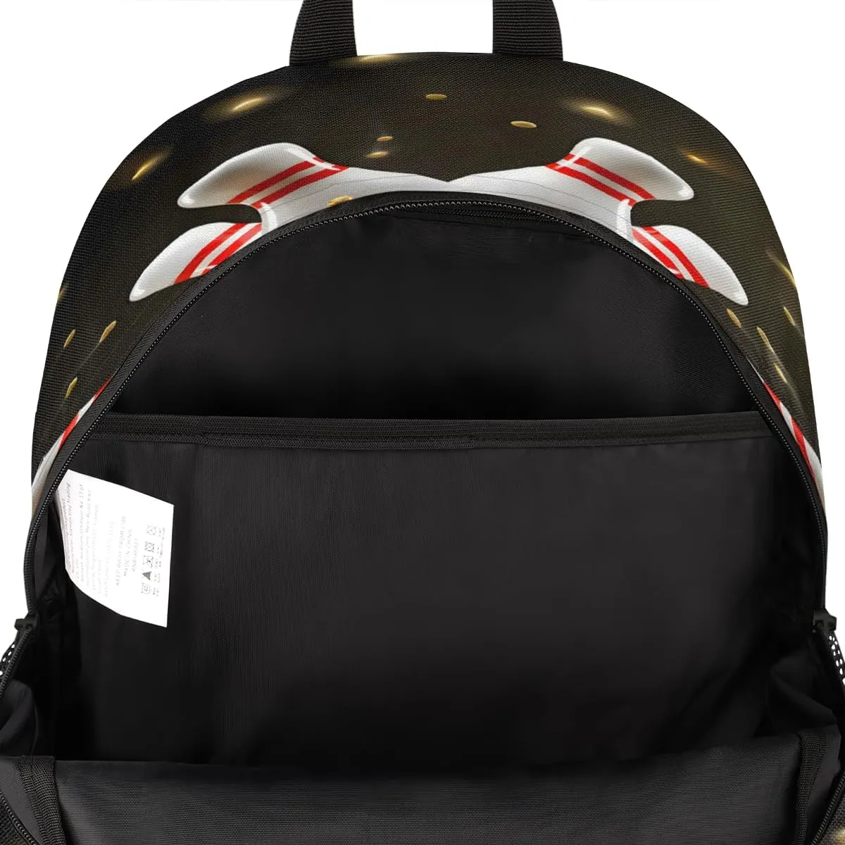 Modern Bowling Ball Laptop Backpack for Women Men, 18.3 Inch Large Computer Backpacks Fashion Teacher Nurse Bag Casual Daypack for Work Travel