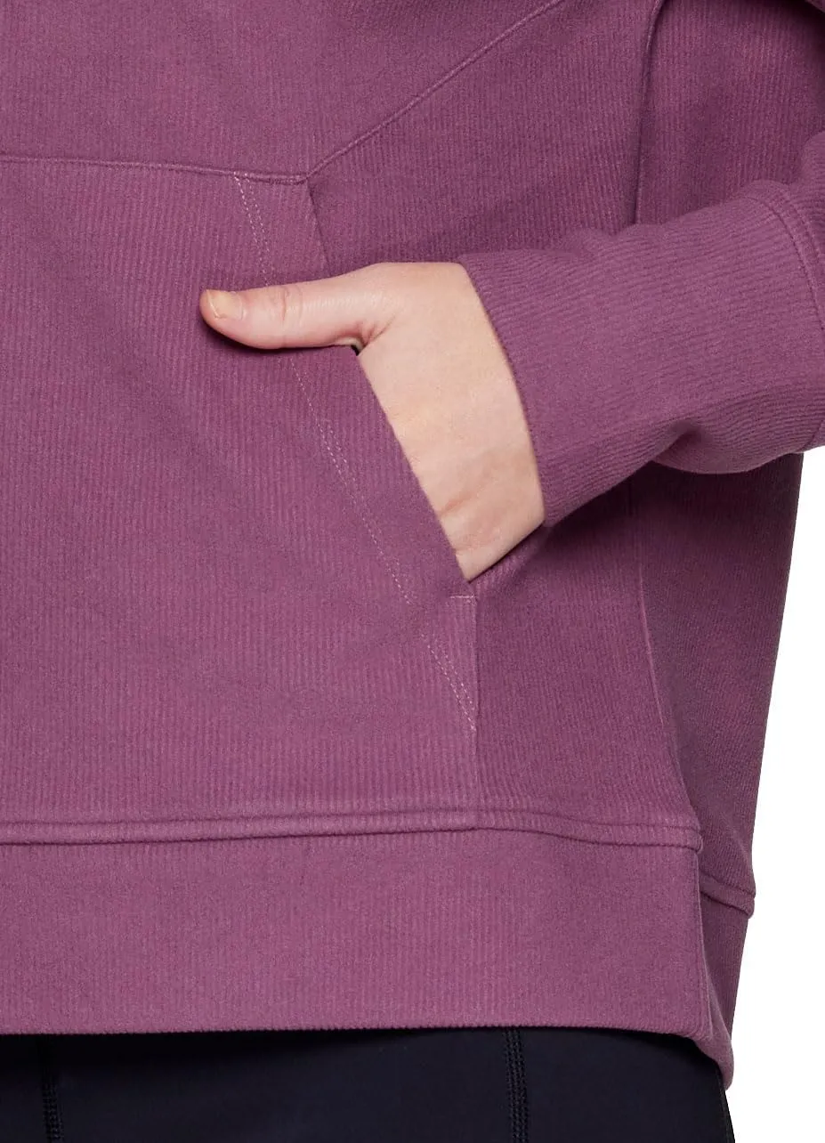RBX Active Women's Lightweight Mock Neck Fleece 1/4 Zip Sweatshirt With Pockets