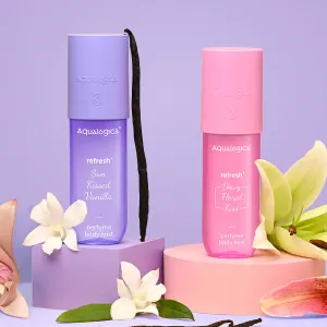 Refresh  Vanilla & Floral Body Mist Duo with Zemea & Hyaluronic Acid - 150 ml