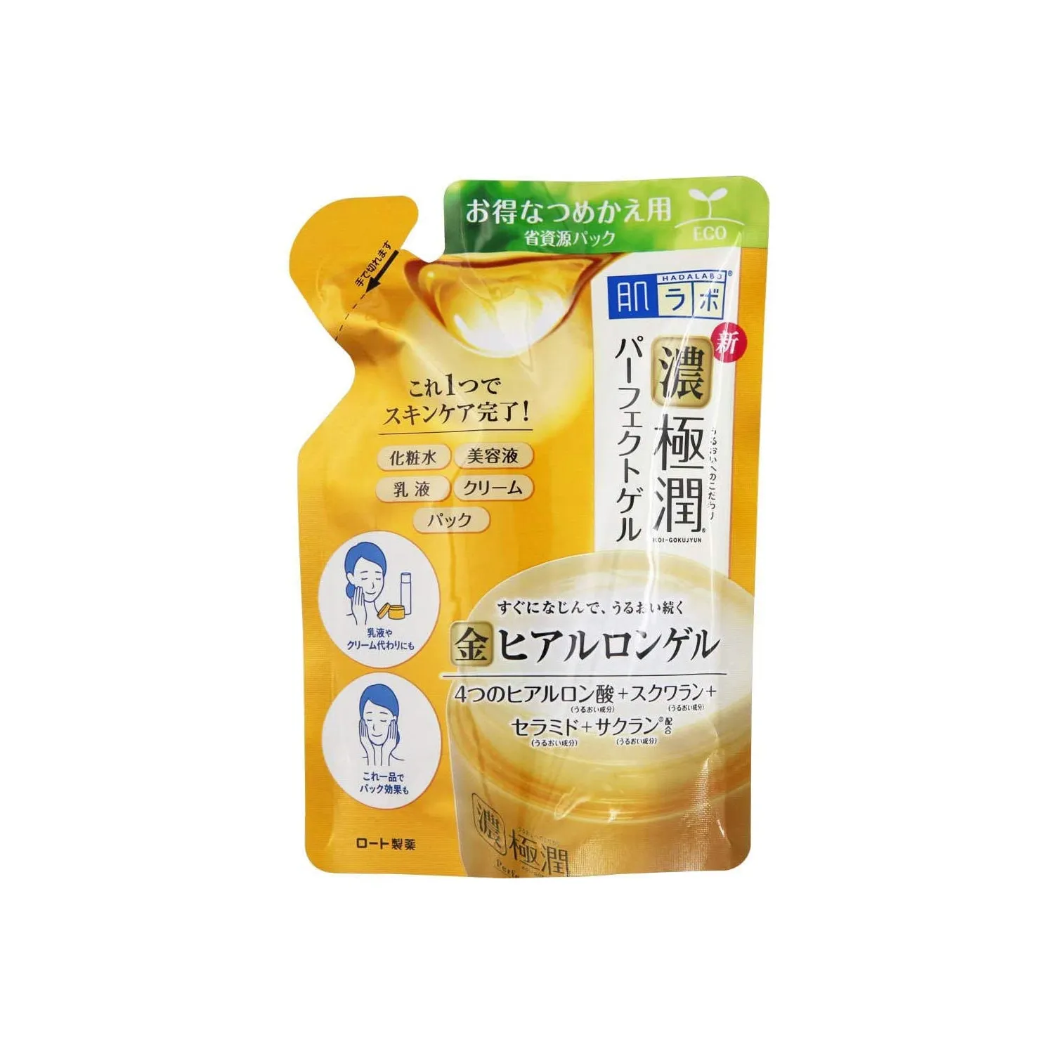 Rohto Hada Labo Gokujun Perfect Gel Refill