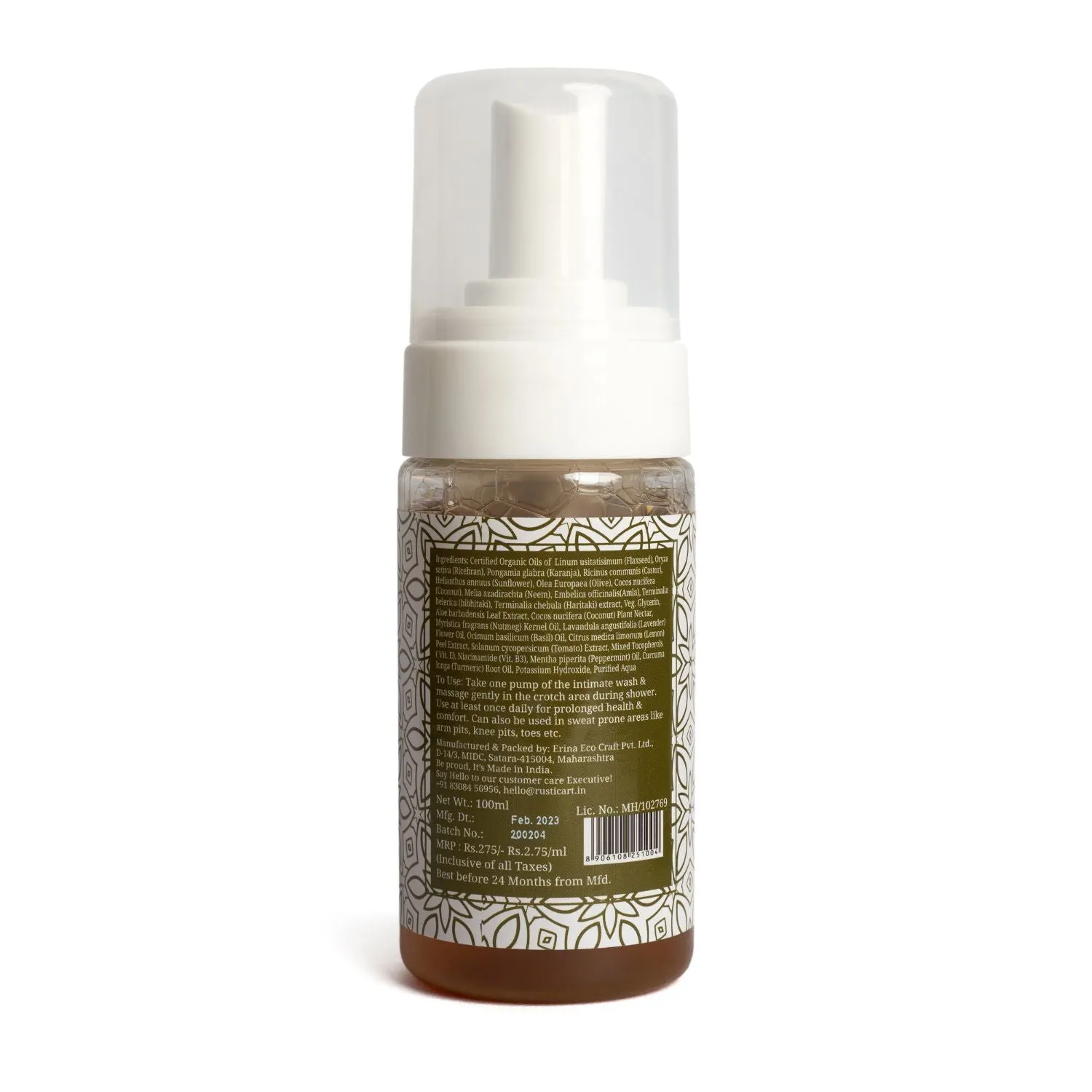 Rustic Art Feminine Intimate Wash (100ml) PACK OF 2