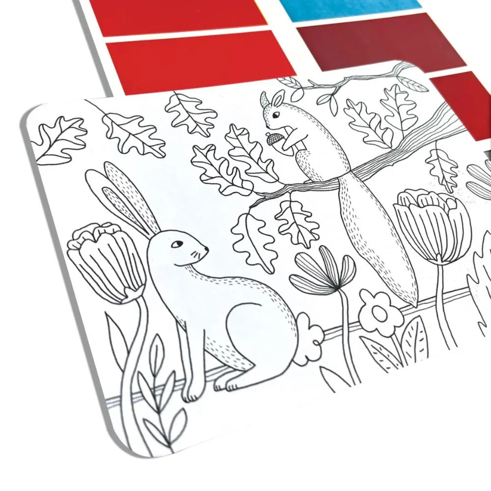 Scenic Hues D.I.Y. Watercolor Art Kit - Forest Ad