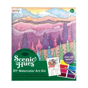 Scenic Hues D.I.Y. Watercolor Art Kit - Forest Ad