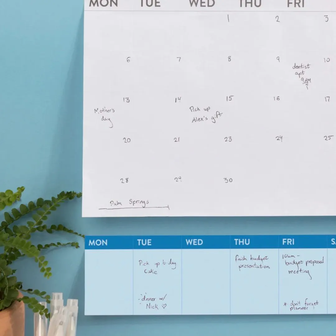 Stick To It Weekly Pad (Blue)