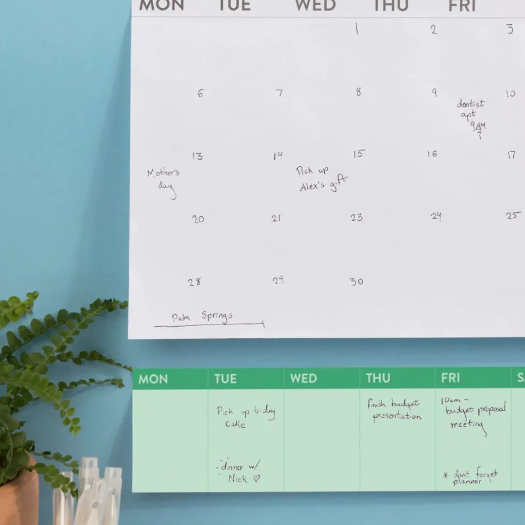 Stick To It Weekly Pad (Green)