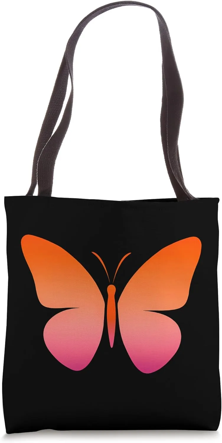 Subtle Lesbian Butterfly Tote Bag