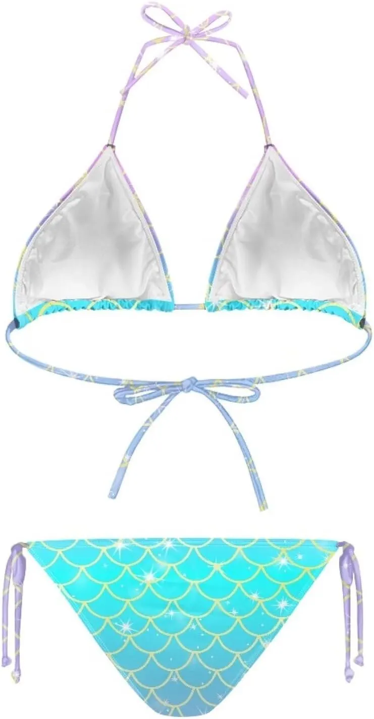 Swimsuits for Women High Waisted String Bikini Sets for Women XS-XXL