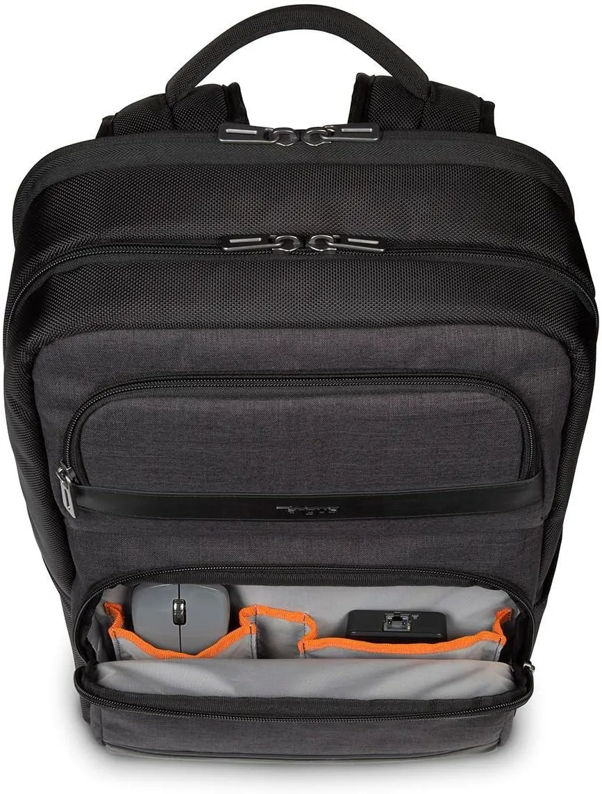Targus TSB912EU CitySmart Sac  dos pour ordinateur portable 12,5''-15,6'' - Noir/Gris