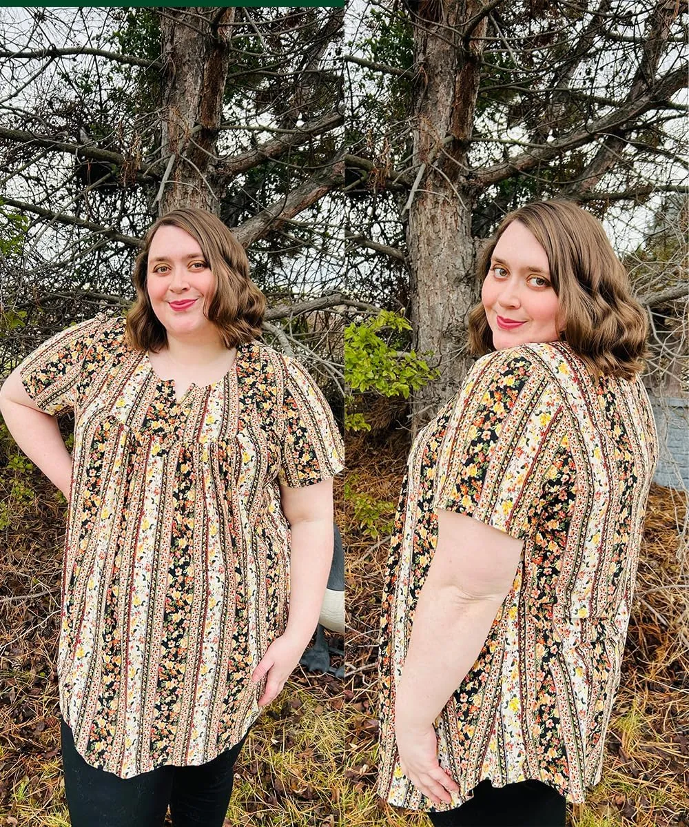 TIYOMI Plus Size Short Sleeve Tops for Women Buttons Up Shirts Summer Dressy Blouses Swing Tunics XL-5XL