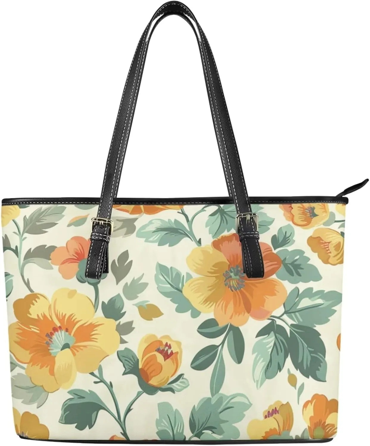 Tote Bag with Wallet for Women Fashion Lady Handbag with Strap Spacious Work-Ready Laptop Bag