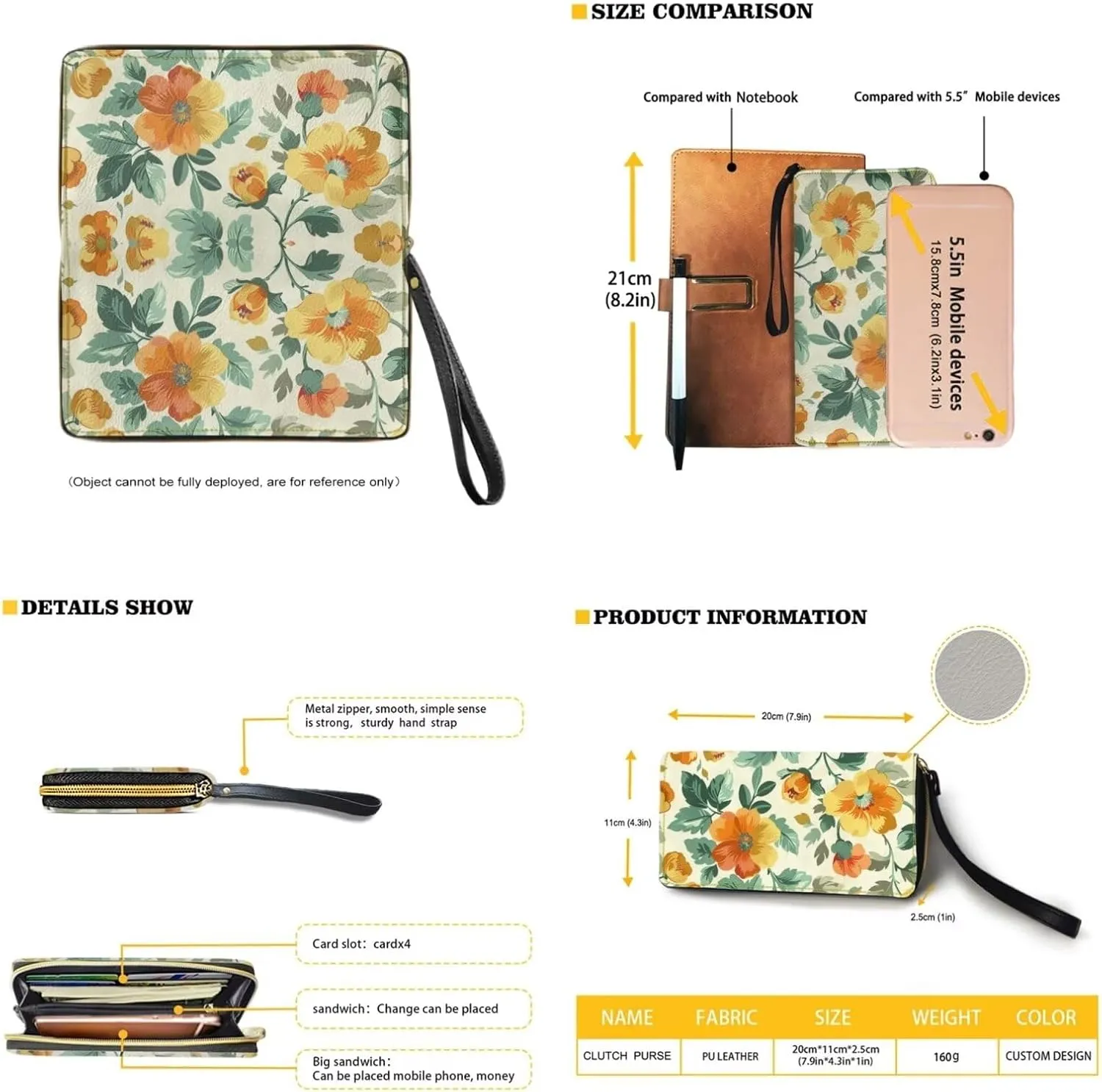 Tote Bag with Wallet for Women Fashion Lady Handbag with Strap Spacious Work-Ready Laptop Bag