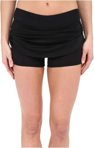 TYR Women's Solid Della Skort Black L