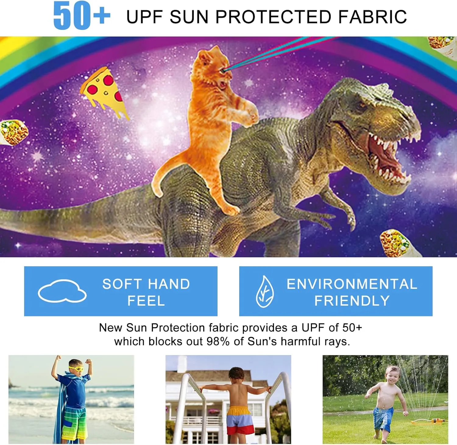 uideazone Boys Teens Swim Trunks Quick Dry Waterproof Surfing Board Shorts Drawstring Elastic Waist with Mesh Lining 5-14T