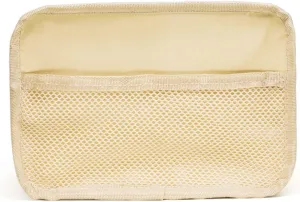 VICASKY Marble Pattern Cosmetic Makeup Pouch Large Capacity Toiletry Organizer Bag for Travel Lightweight and Durable with Secure Zipper Stylish Black Design for All Your Essentials