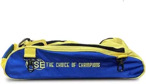 Vise Shoe Bag Add On 3 Ball Roller Bowling Bags - Blue/Yellow