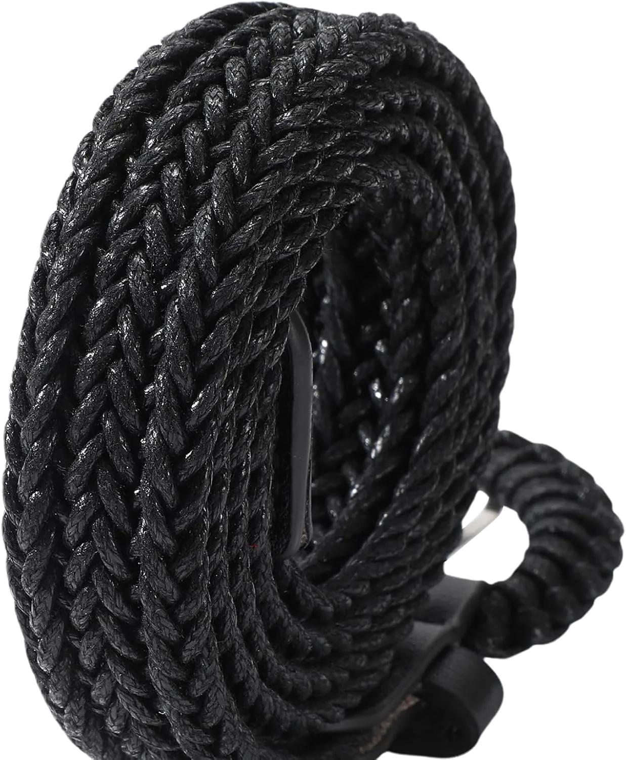 VONMELLI Braided Belt for Women, Woven Rattan Waist for Sunmmer Fashion Dress Jeans Thin Ladies Belts
