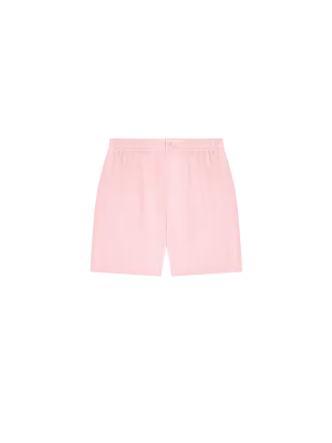 Womens Aloe Linen Mid Length Shortsmagnolia pink