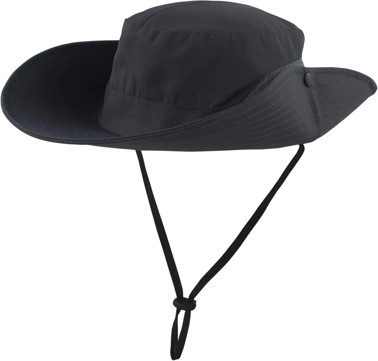 Womens Summer Sun Hat Wide Brim Outdoor UV Protection Hat Foldable Ponytail Bucket Cap for Beach Fishing Hiking