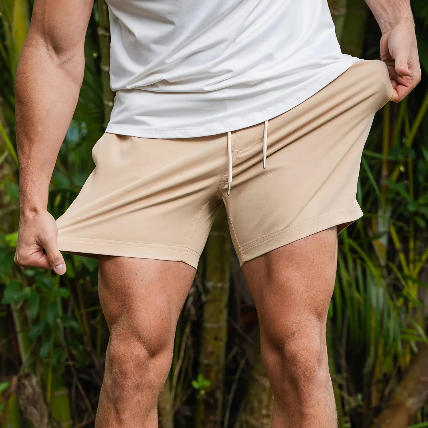 Wowie Mens Sapien 2.0 Shorts, 5 Inch Inseam