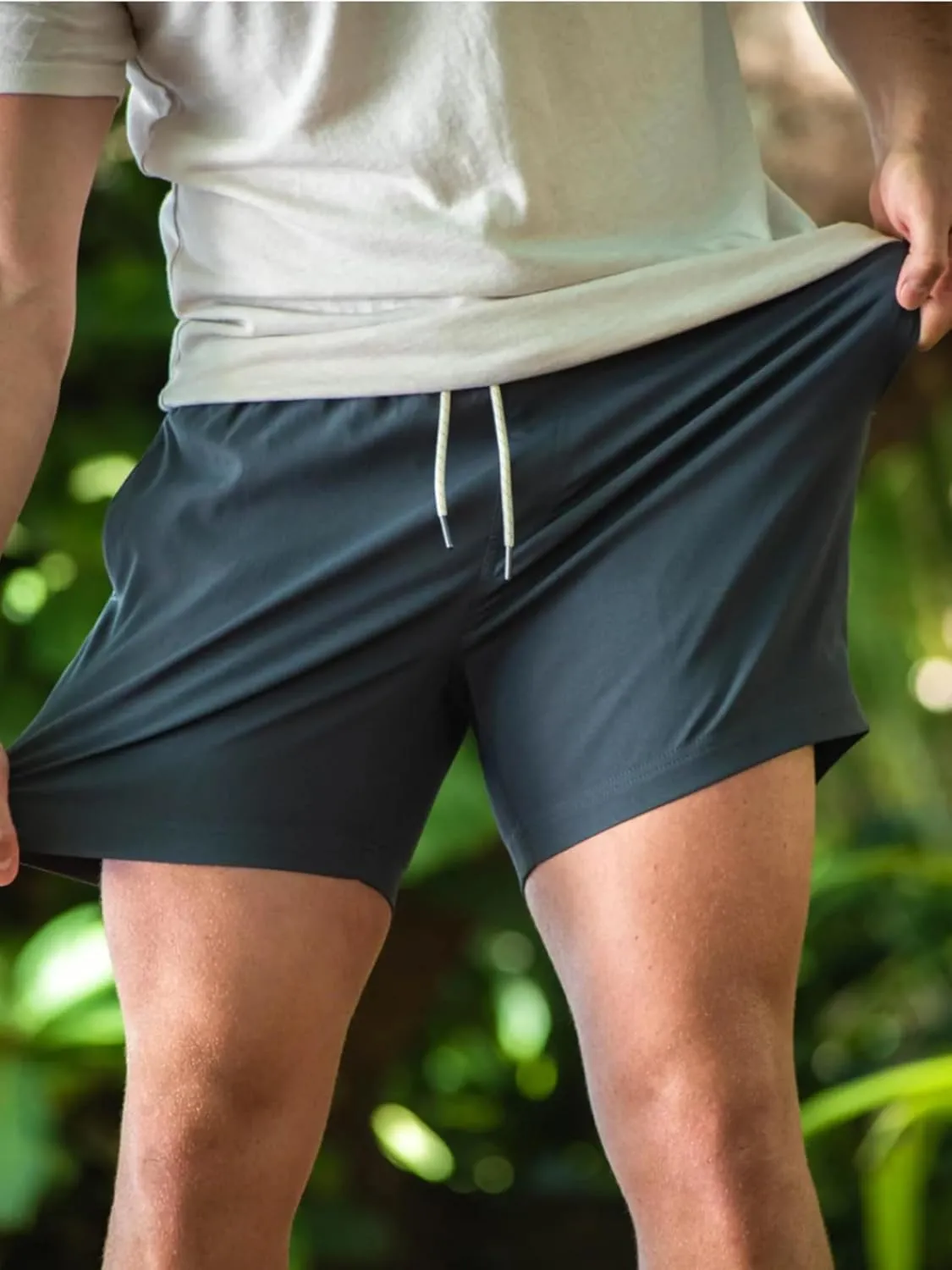 Wowie Mens Sapien 2.0 Shorts, 5 Inch Inseam