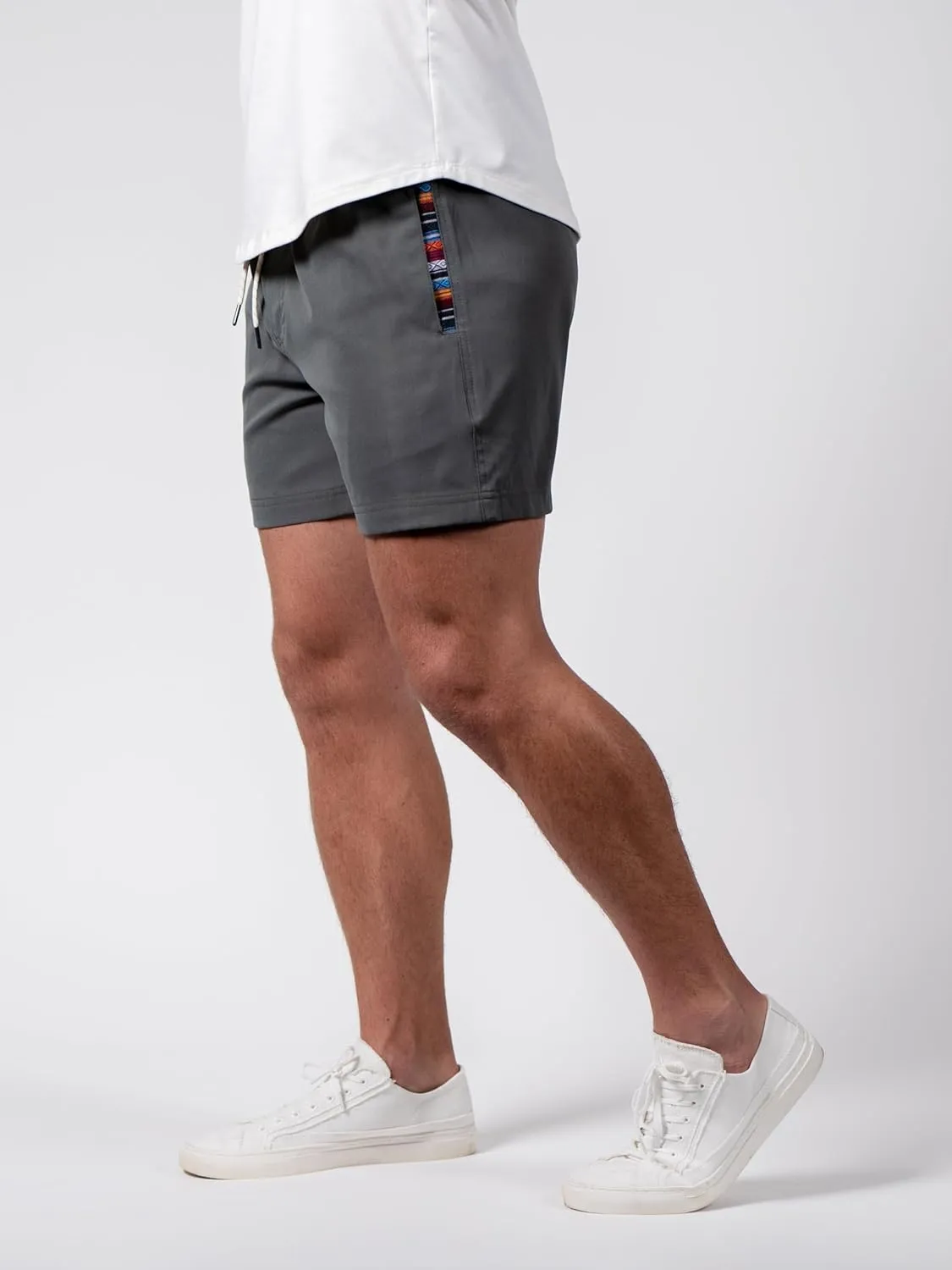 Wowie Mens Sapien 2.0 Shorts, 5 Inch Inseam