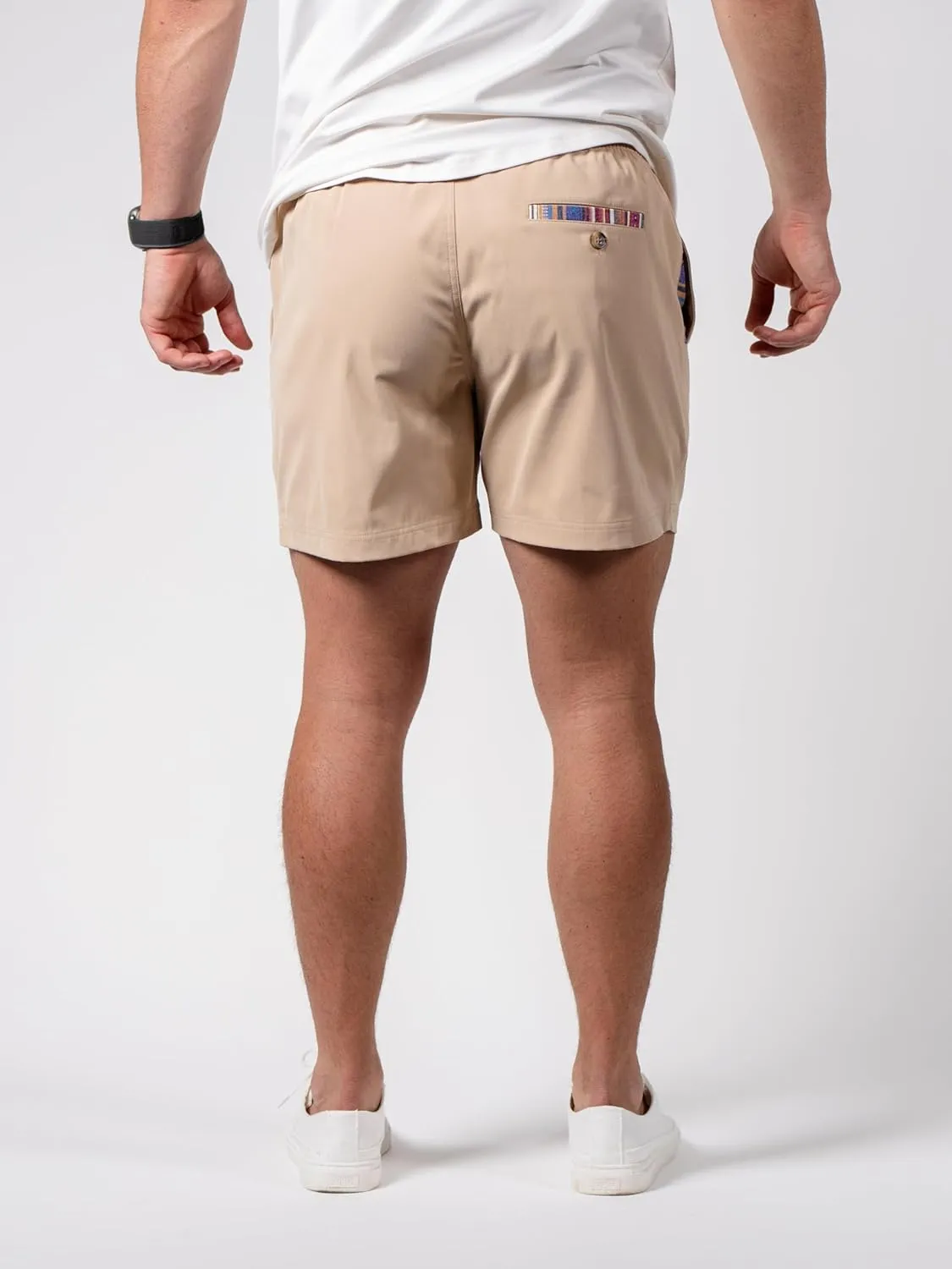 Wowie Mens Sapien 2.0 Shorts, 5 Inch Inseam