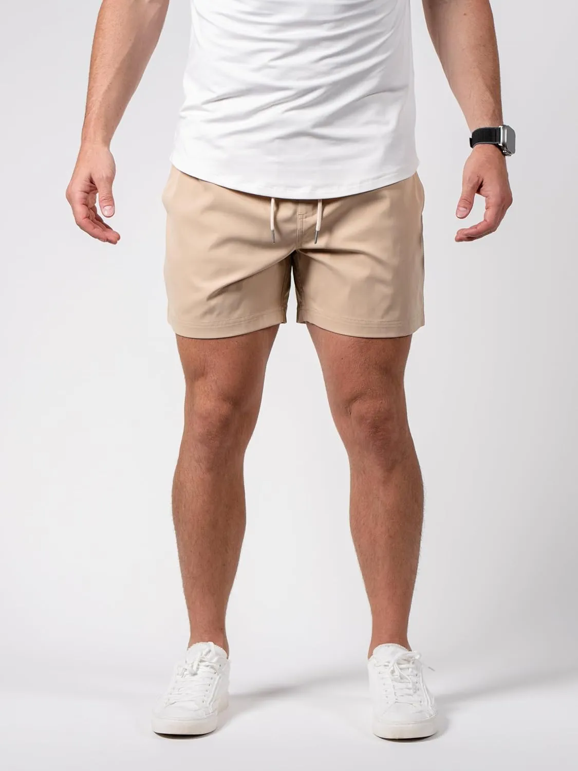 Wowie Mens Sapien 2.0 Shorts, 5 Inch Inseam
