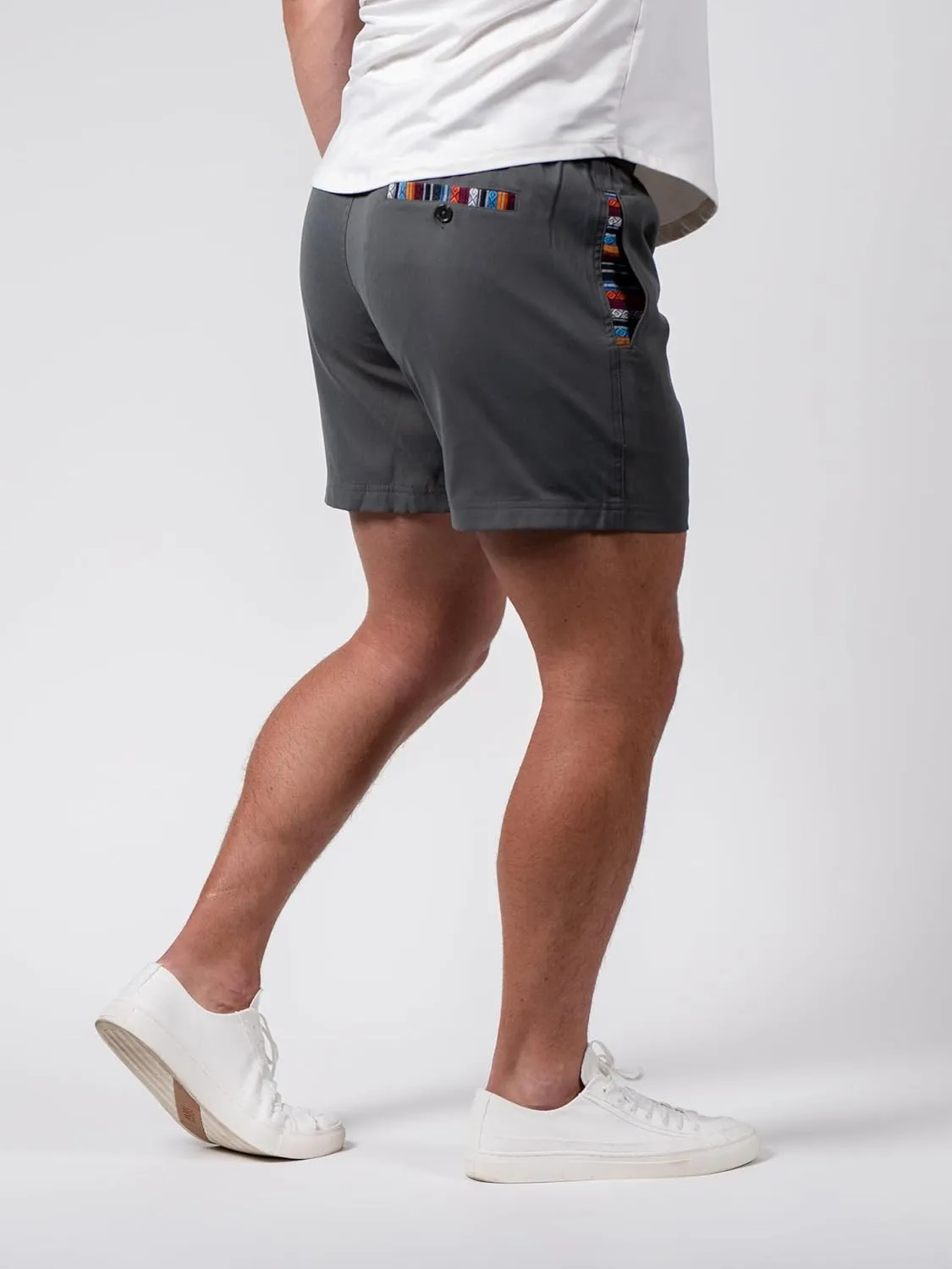 Wowie Mens Sapien 2.0 Shorts, 5 Inch Inseam