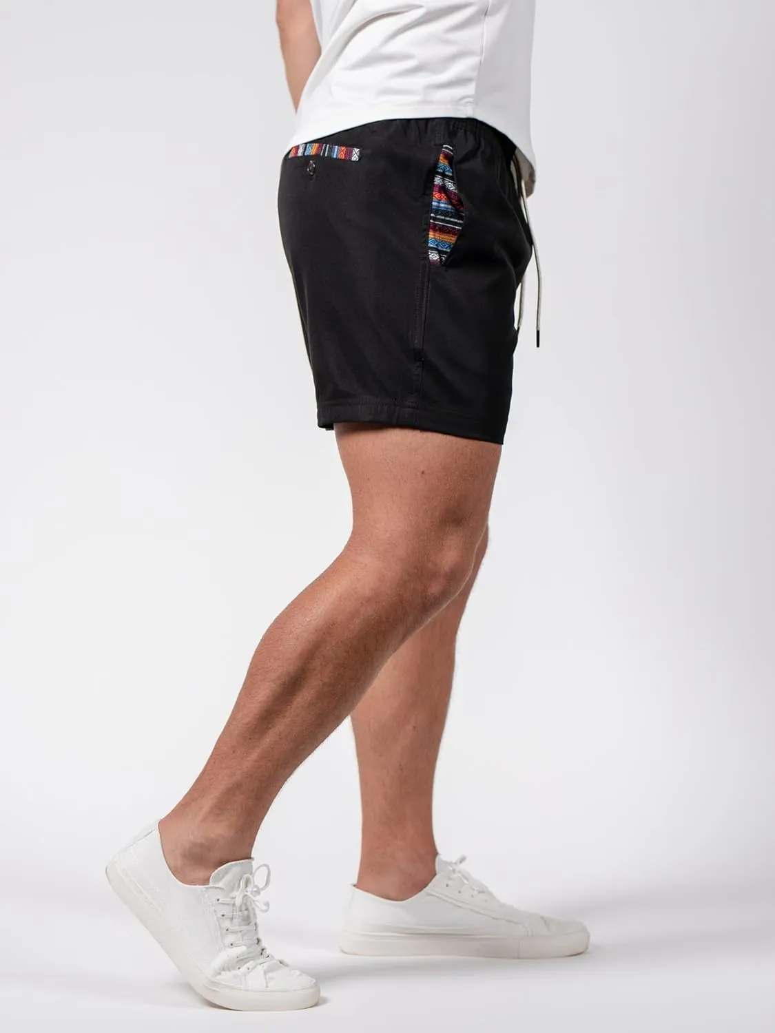 Wowie Mens Sapien 2.0 Shorts, 5 Inch Inseam