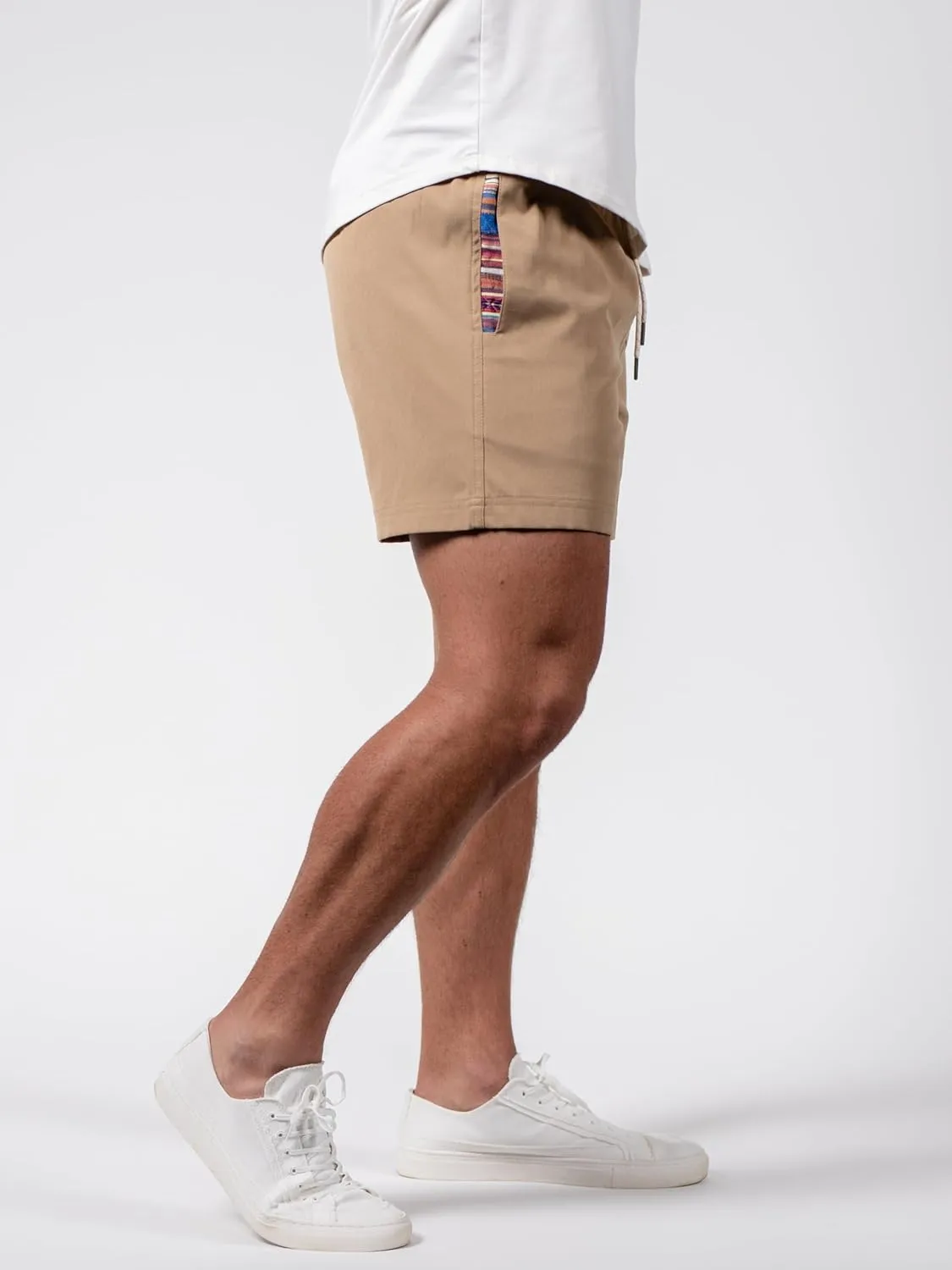 Wowie Mens Sapien 2.0 Shorts, 5 Inch Inseam