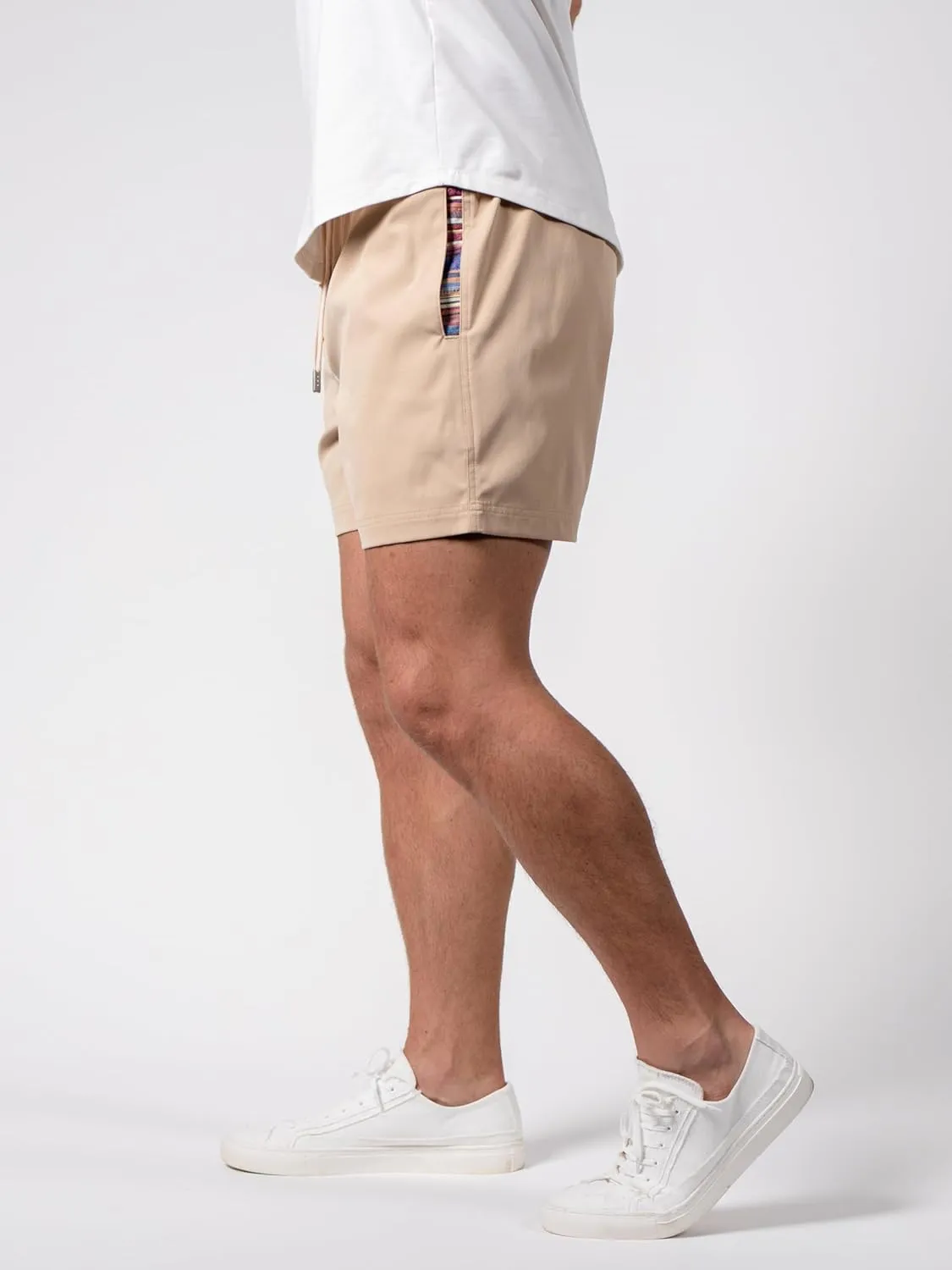 Wowie Mens Sapien 2.0 Shorts, 5 Inch Inseam