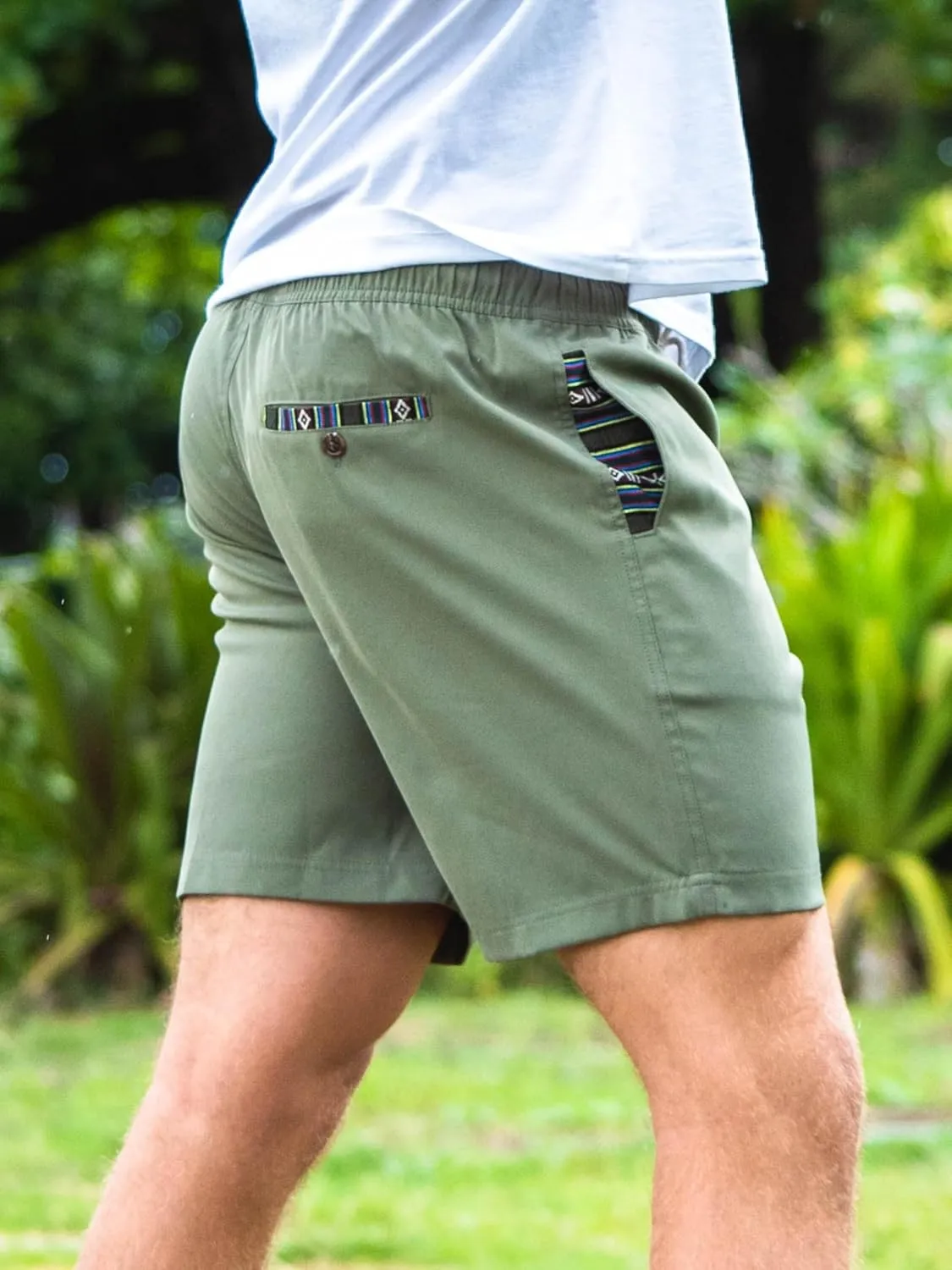 Wowie Mens Sapien 2.0 Shorts, 7 Inch Inseam