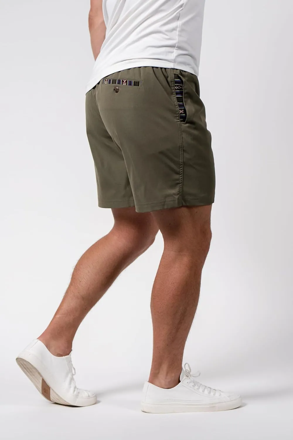 Wowie Mens Sapien 2.0 Shorts, 7 Inch Inseam