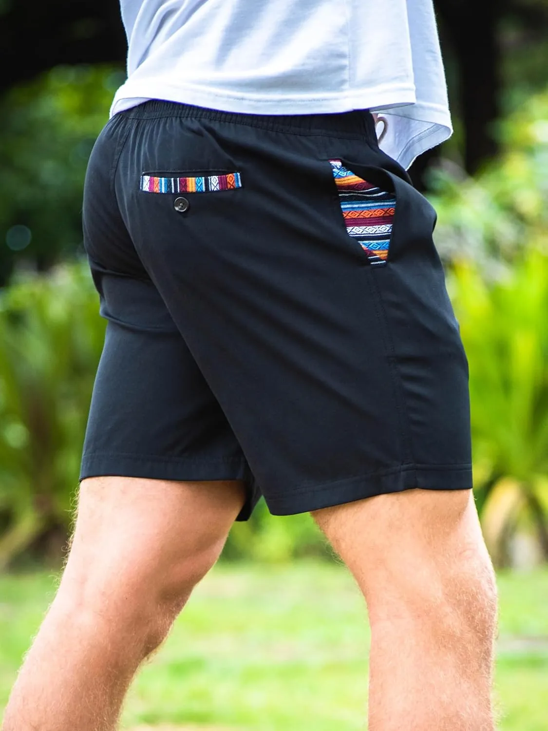 Wowie Mens Sapien 2.0 Shorts, 7 Inch Inseam