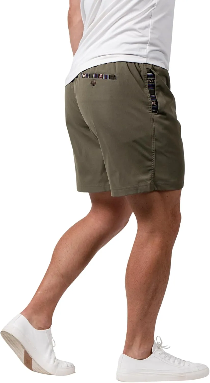 Wowie Mens Sapien 2.0 Shorts, 7 Inch Inseam
