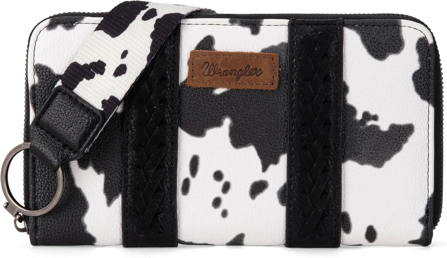 Wrangler Wallet Purse for Women Western Aztec Clutch Wristlet Wallet with Credit Card Holder